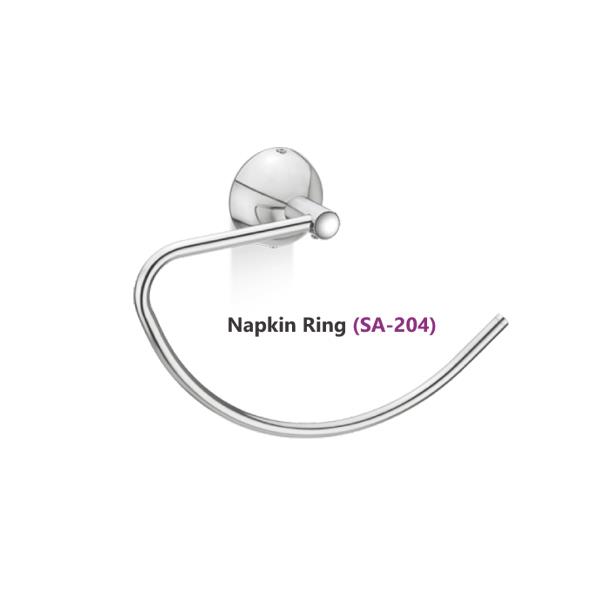 Bathroom Fitting SS Rod Napkin Ring