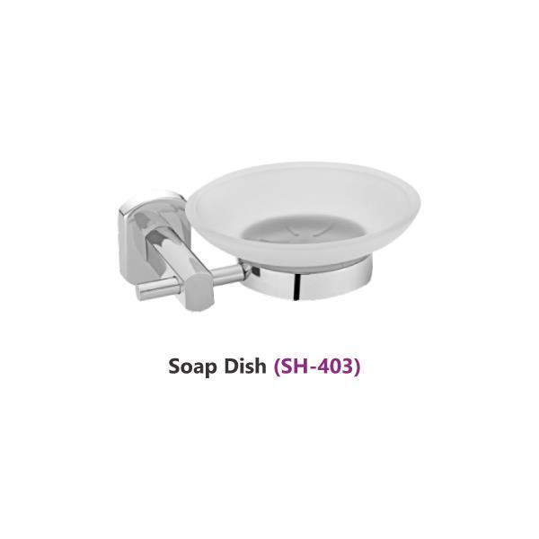 Frosted Bowl Soap Dish -  Wall Concelied Best Price