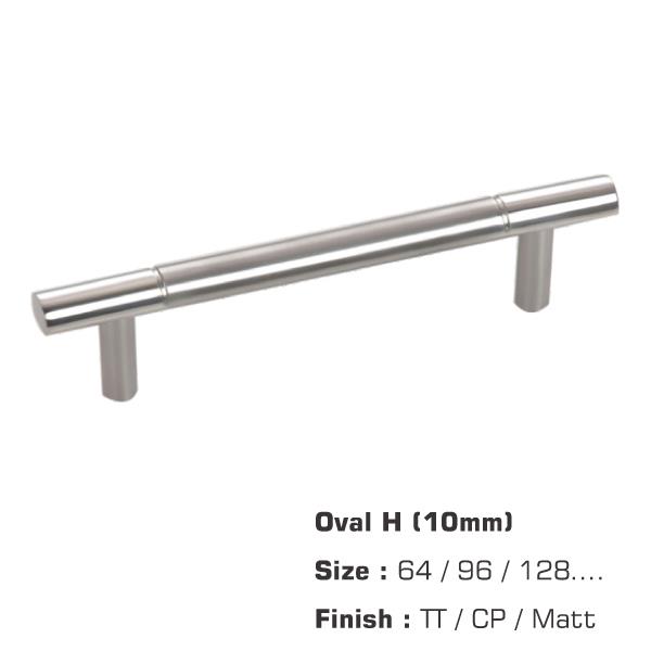 SS Kitchen Drawer Handle - Fancy Oval H Dot Manufacturers