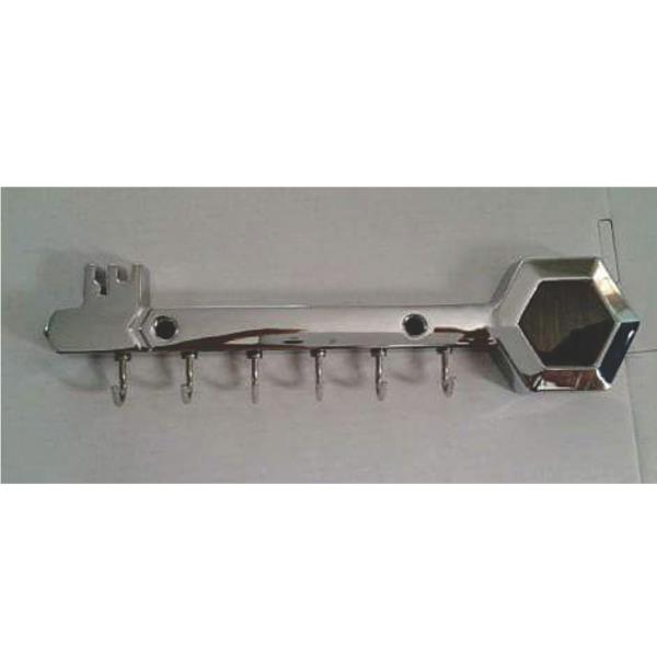 Aluminium Silver Key Hook Hanger Bracket Manufacturer Exporters